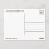 憲法ビーチボストンポストカード ポストカード (裏面)