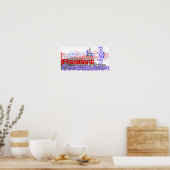 憲法ポスターの歌詞 ポスター (キッチン)