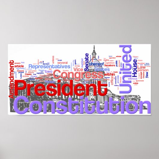 憲法ポスターの歌詞 ポスター (正面)