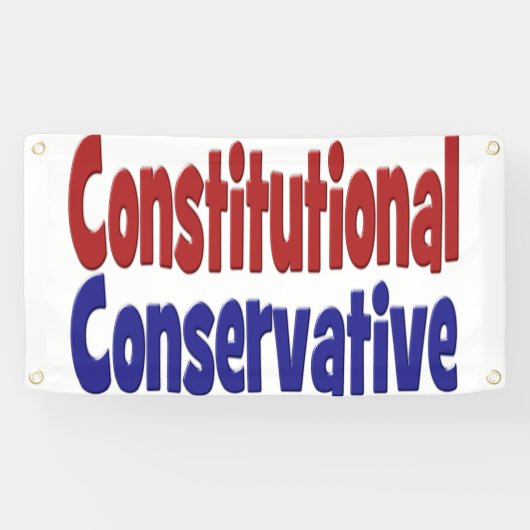 憲法保守党の旗 横断幕 (横)