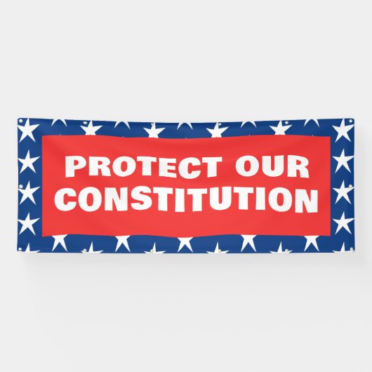 憲法保護の旗 横断幕 (横)