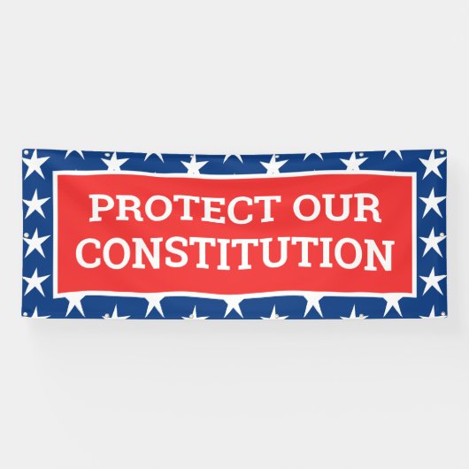 憲法保護の旗 横断幕 (横)
