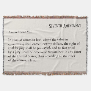 憲法修正第7号 スローブランケット