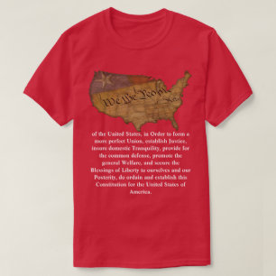 憲法前統一された文 Tシャツ