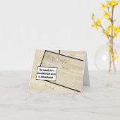 憲法危機はトランプ憲法を弾劾する カード (黄色い花)