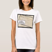憲法危機はトランプ憲法を弾劾する Tシャツ (正面)