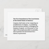 憲法改正 ポストカード (正面/裏面)