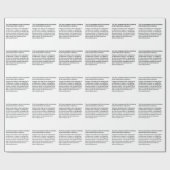 憲法改正 ラッピングペーパー (フラット)