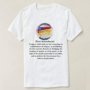 憲法改正…議会は Tシャツ