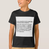 憲法改正 Tシャツ (正面)