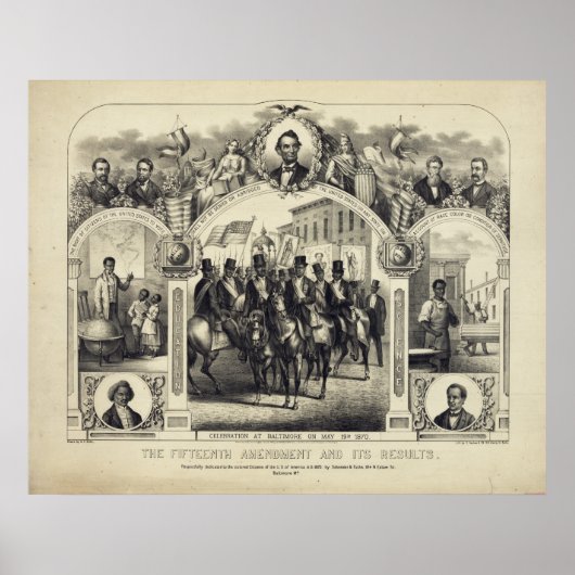 憲法第15条改正とその結果 ポスター (正面)