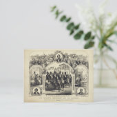 憲法第15条改正とその結果 ポストカード (スタンド正面)