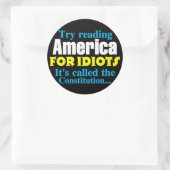 憲法：アメリカの愚か者 ラウンドシール (バッグ)