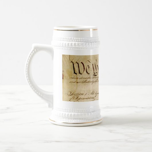 憲法 ビールジョッキ (左)