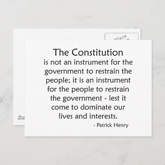 憲法 ポストカード (正面/裏面)