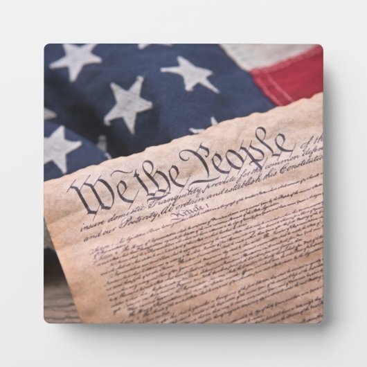憲法 We the People フォトプラーク (正面)