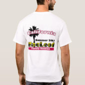 懇親会の二重ロゴのワイシャツ Tシャツ (裏面)