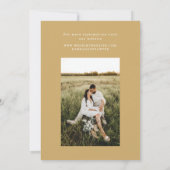 懇親会はユニオン前の結婚イベント 招待状 (裏面)