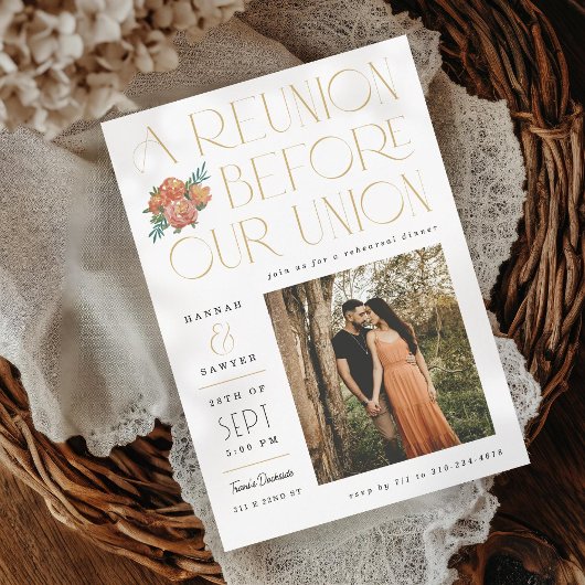 懇親会はユニオン前の結婚イベント 招待状