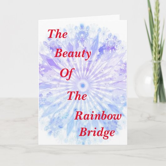 懇親会アットザレインボーブリッジ折り畳みカード5" X 7" カード (正面)
