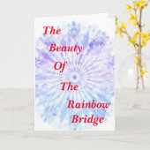 懇親会アットザレインボーブリッジ折り畳みカード5" X 7" カード (黄色い花)