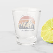 懇親会カスタムファミリーロードトリップサンセットキープサケ ショットグラス (裏面)