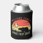 懇親会カスタムファミリーロードトリップマウンテンサンセット 缶クーラー (缶正面)