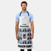 懇親会カスタム11フォトコラージュ エプロン (着用した状態)