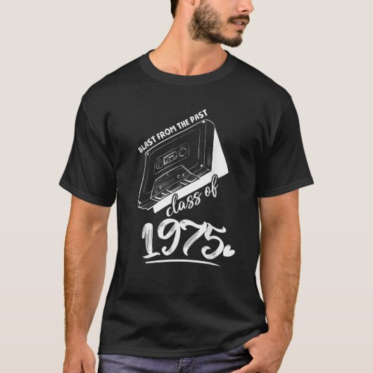 懇親会クラス1975学校卒業記念ブラスト Tシャツ (正面)