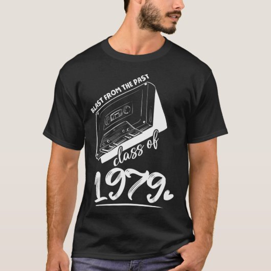 懇親会クラス1979学校卒業ブラスト Tシャツ (正面)
