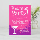 懇親会パーティの招待状|カスタム招待状 招待状 (スタンド正面)