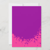 懇親会パーティの招待状|カスタム招待状 招待状 (裏面)