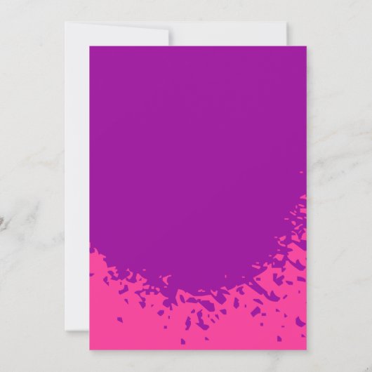 懇親会パーティの招待状|カスタム招待状 招待状 (裏面)