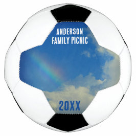 懇親会レインボーカラフルアニュアルファミリーピチン サッカーボール