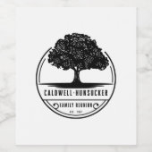 懇親会ワインボトルラベル ワインラベル (シングルラベル)