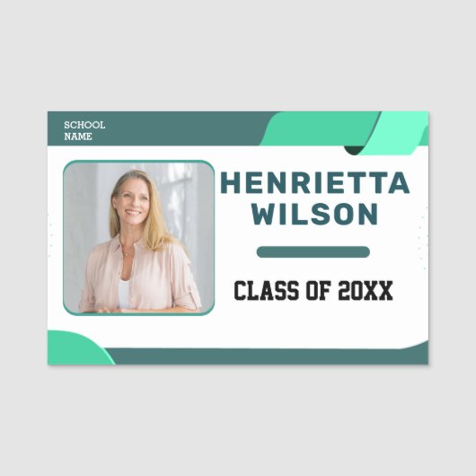 懇親会写真名タグファミリー懇親会 名札 (正面)