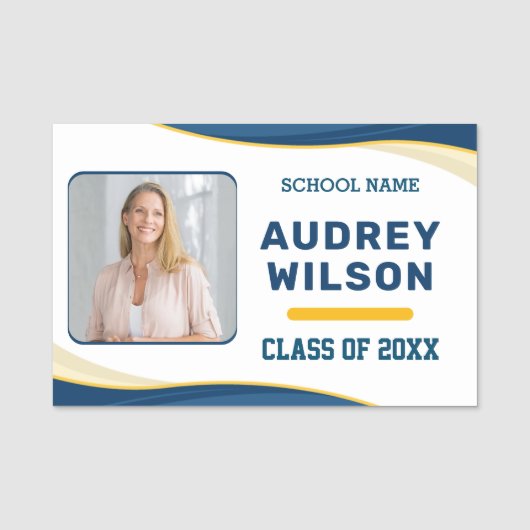 懇親会写真名タグファミリー懇親会 名札 (正面)