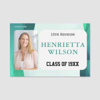 懇親会写真名タグ10thクラス懇親会 名札