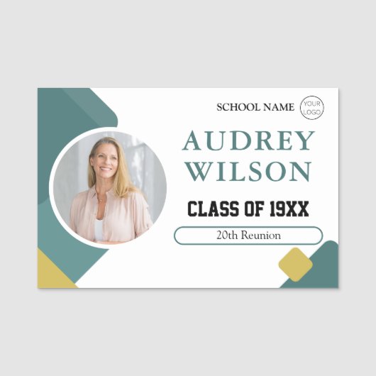 懇親会写真名タグ20Thクラス懇親会 名札 (正面)