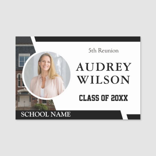 懇親会写真名タグ5Thクラス懇親会 名札 (正面)