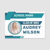 懇親会写真名タグ 名札 (正面)