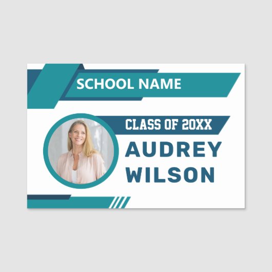 懇親会写真名タグ 名札 (正面)