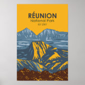 懇親会国立公園ヴィンテージ ポスター (正面)