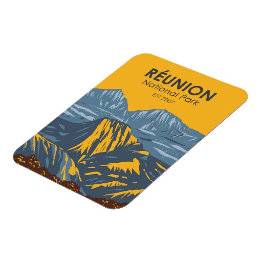 懇親会国立公園ヴィンテージ マグネット (左側)