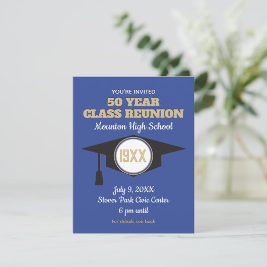 懇親会招待状!カスタムクラス懇親会の招待 招待状 (スタンド正面)