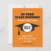 懇親会招待状!カスタムクラス懇親会の招待 招待状 (正面)