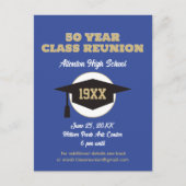 懇親会招待状!カスタム懇親会はがき ポストカード (正面)