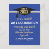 懇親会招待状!クラス懇親会葉書の送信 ポストカード (正面)