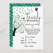 懇親会招待状 招待状 (正面/裏面)