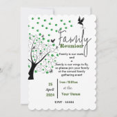 懇親会招待状 招待状 (正面)